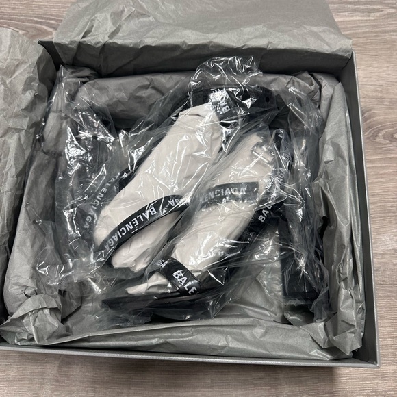 Balenciaga Black Strappy Sandals - Picture 6 of 12